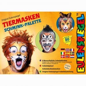 Eulenspiegel Schminkpalette Tiermasken