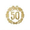 HEYDA Jubiläumskranz 50 gold 18cm