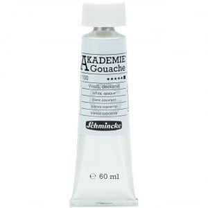 Schmincke Akademie Gouache 60ml weiß