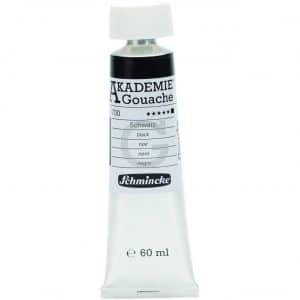 Schmincke Akademie Gouache 60ml schwarz