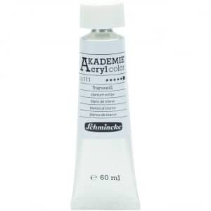 Schmincke Akademie Acrylcolor 60ml titanweiß