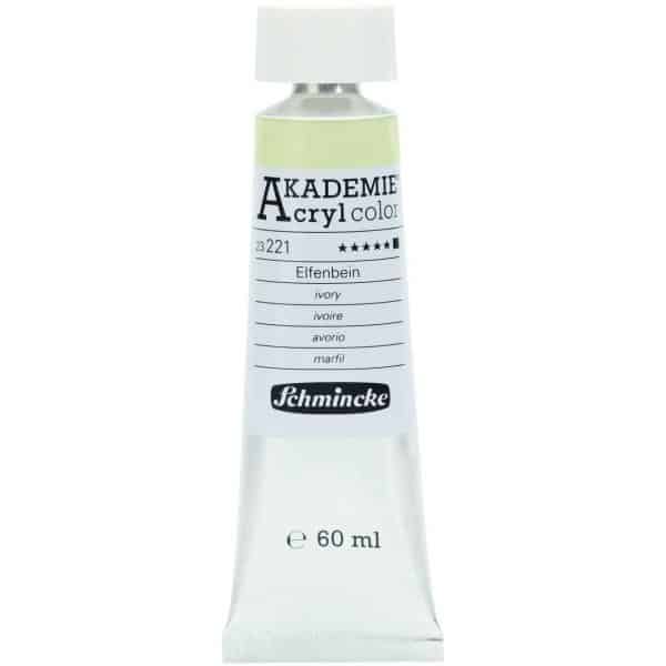 Schmincke Akademie Acrylcolor 60ml elfenbein