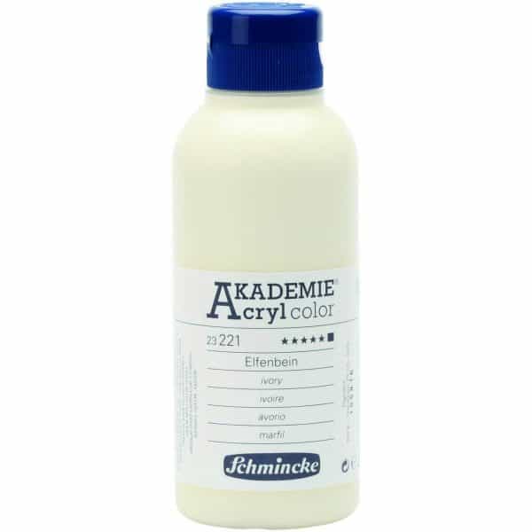 Schmincke Akademie Acrylcolor 250ml elfenbein