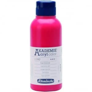 Schmincke Akademie Acrylcolor 250ml karminrot