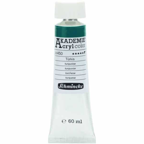 Schmincke Akademie Acrylcolor 60ml türkis