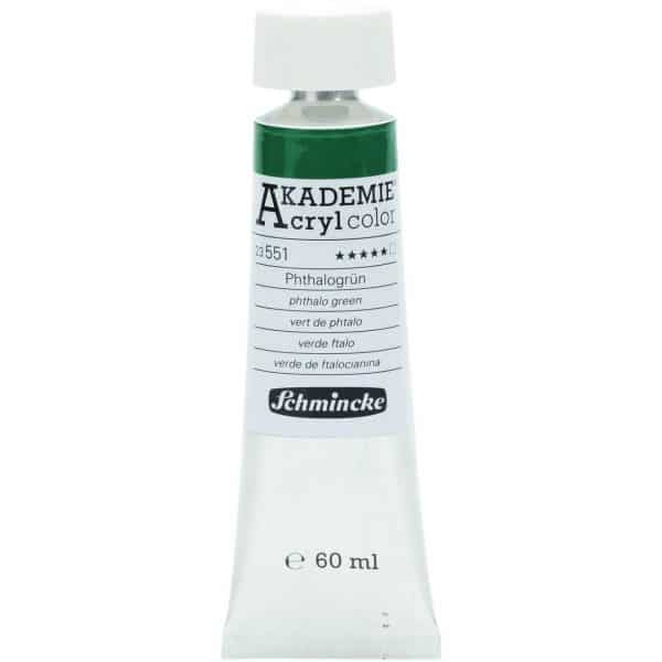 Schmincke Akademie Acrylcolor 60ml phthalogrün