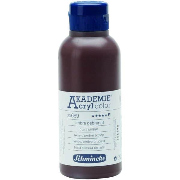 Schmincke Akademie Acrylcolor 250ml umbra gebrannt