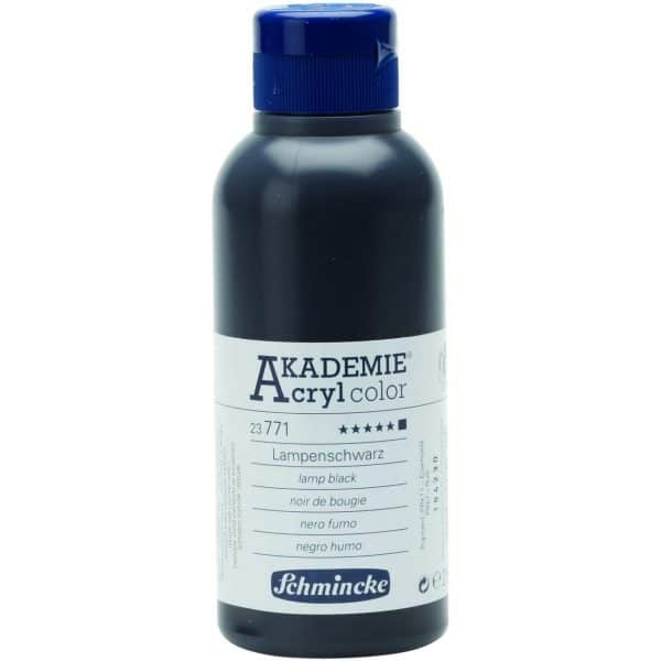 Schmincke Akademie Acrylcolor 250ml lampenschwarz