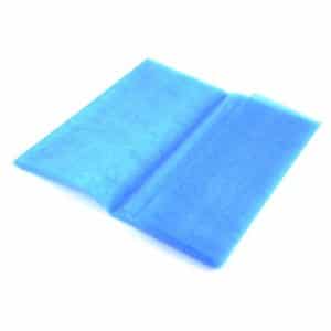 Dekostoff Organza 200x70cm blau