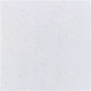 Rico Design Stoffabschnitt Krinkelmusselin grau 50x130cm Hot Foil