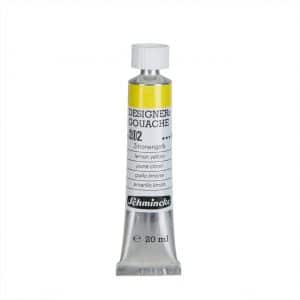 Schmincke Designers Gouache 20ml zitronengelb