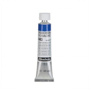 Schmincke Designers Gouache 20ml ultramarinblau hell