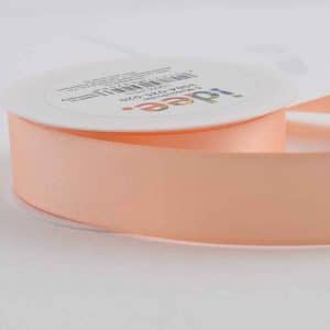 Satinband 25mm 5m apricot