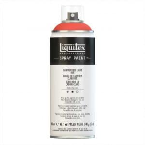 Liquitex Acrylspray 400ml kadmiumrot hell