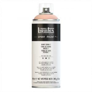 Liquitex Acrylspray 400ml Siena gebrannt 7