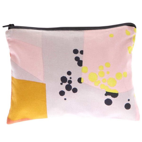 Rico Design Pouch Okina Hana grafischer Print 17x23cm