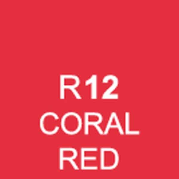 TOUCH Twin Brush Marker Coral Red R12