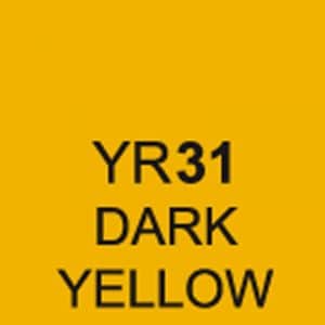 TOUCH Twin Brush Marker Dark Yellow YR31