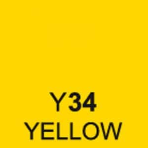 TOUCH Twin Brush Marker Yellow Y34