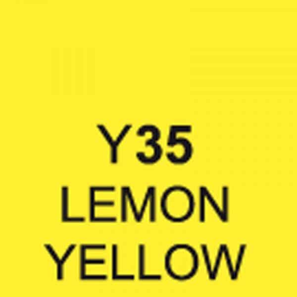 TOUCH Twin Brush Marker Lemon Yellow Y35