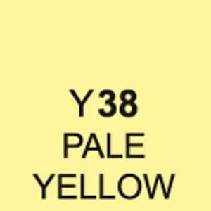 TOUCH Twin Brush Marker Pale Yellow Y38