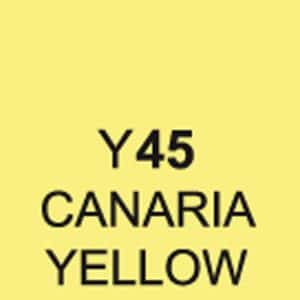 TOUCH Twin Brush Marker Canaria Yellow Y45