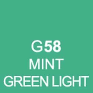 TOUCH Twin Brush Marker Mint Green Light G58