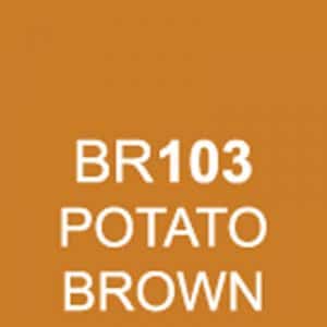 TOUCH Twin Brush Marker Potato Brown BR103