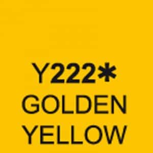 TOUCH Twin Brush Marker Golden Yellow Y222