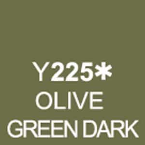 TOUCH Twin Brush Marker Olive Green Dark Y225