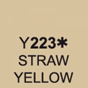 TOUCH Twin Brush Marker Straw Yellow Y223