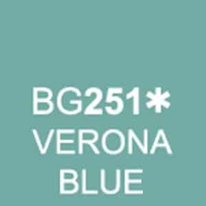 TOUCH Twin Brush Marker Verona Blue BG251