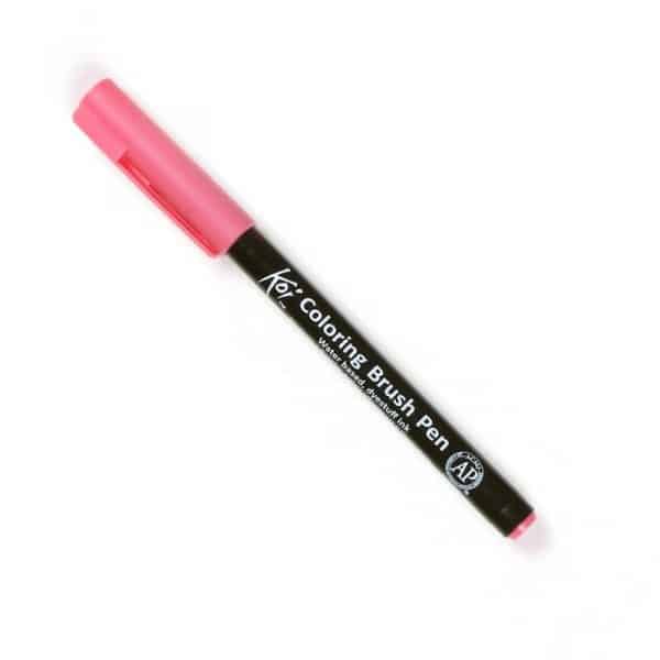 Koi Coloring Brush Pen salmon pink
