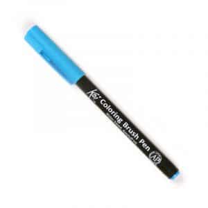 Koi Coloring Brush Pen aqua blue