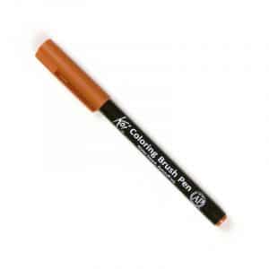 Koi Coloring Brush Pen raw sienna