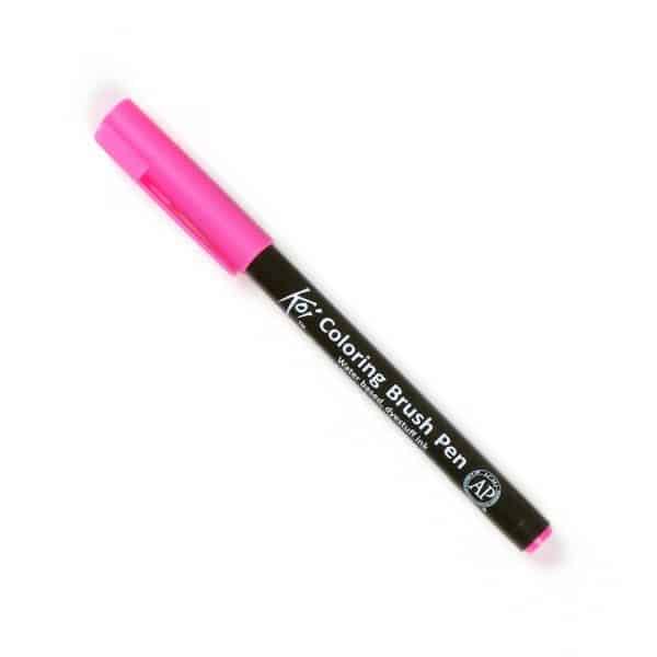 Koi Coloring Brush Pen pink