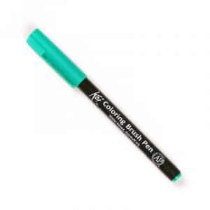 Koi Coloring Brush Pen bluegreen light