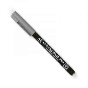 Koi Coloring Brush Pen dark cool gray