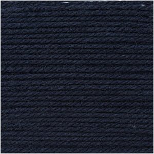Wolle Rödel Soft Merino 50g 100m blau-schwarz