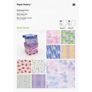 Paper Poetry Motivpapierblock Transformation 30 Blatt