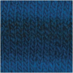 Wolle Rödel Super Big Color 100g 100m blau-bunt