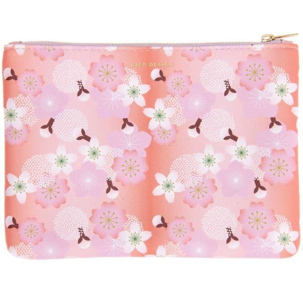 Rico Design Etui Kirschblüten orange 20x15cm