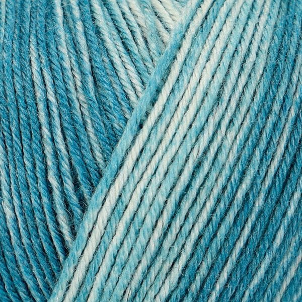 REGIA Premium Silk Color 4fädig 100g 400m teal color