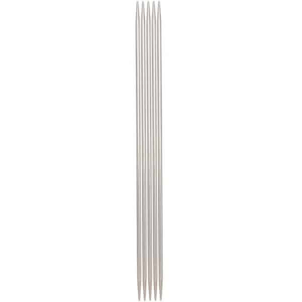 KnitPro Nadelspiel 15cm Messing 3