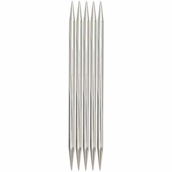 KnitPro Nadelspiel 10mm 20cm Stahl