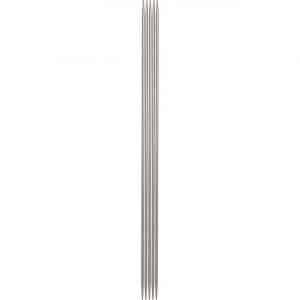 KnitPro Nadelspiel 20cm Messing 2