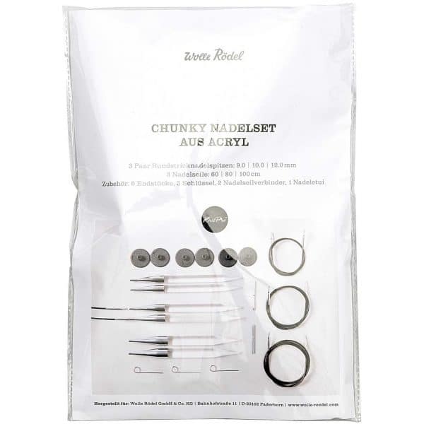 KnitPro Chunky Nadelset Acryl 18teilig
