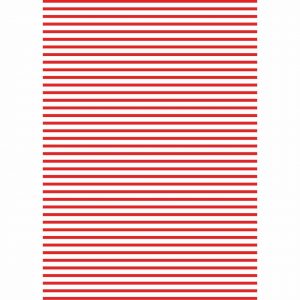 MARPA JANSEN Fotokarton Streifen weiß-rot 50x70cm 300g/m²