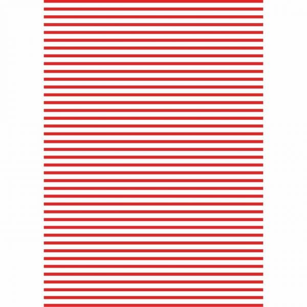 MARPA JANSEN Fotokarton Streifen weiß-rot 50x70cm 300g/m²