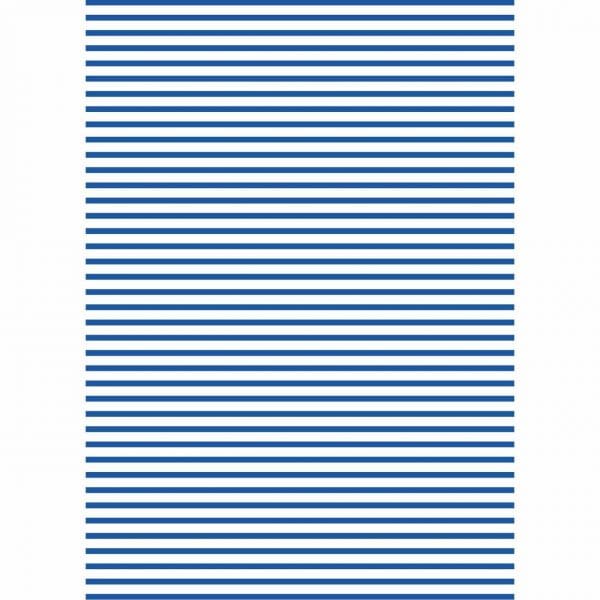MARPA JANSEN Fotokarton Streifen weiß-blau 50x70cm 300g/m²